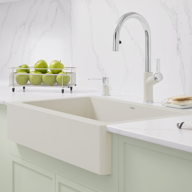 Vintera SILGRANIT 30" L X 19'' W Farmhouse Sink, Café