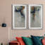 Traction I - Encadré sous verre, ensemble de 2, grand tableau pour salon-1258504065-1258504067