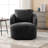 Upholstered Swivel Barrel Chair-90804080