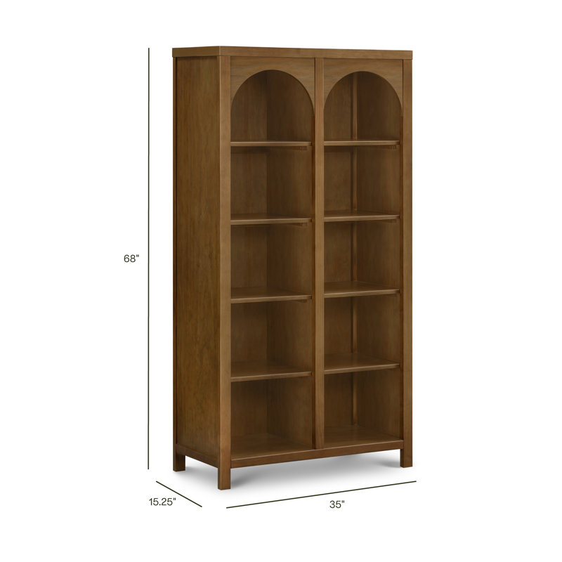 Eloise Bookcase, Natural Walnut