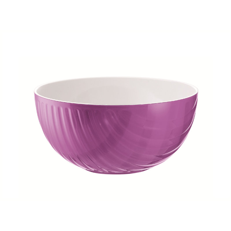 Mirage Two Tone 3.1 qt. Serving Bowl, Violet