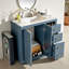 Ensemble de meuble-lavabo autoportant 36 po avec lavabo en céramique, armoire de rangement avec portes à fermeture douce et 3 tiroirs profonds 36 po-113977801
