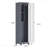 65" Narrow Metal Broom Storage Organizer Cabinet With Hooks Slim Bathroom Storage Cabinet With Shelves Heavy-Duty Cleaning Storage Cabinet For Utility Room Gym Office Garage Utility Shelves