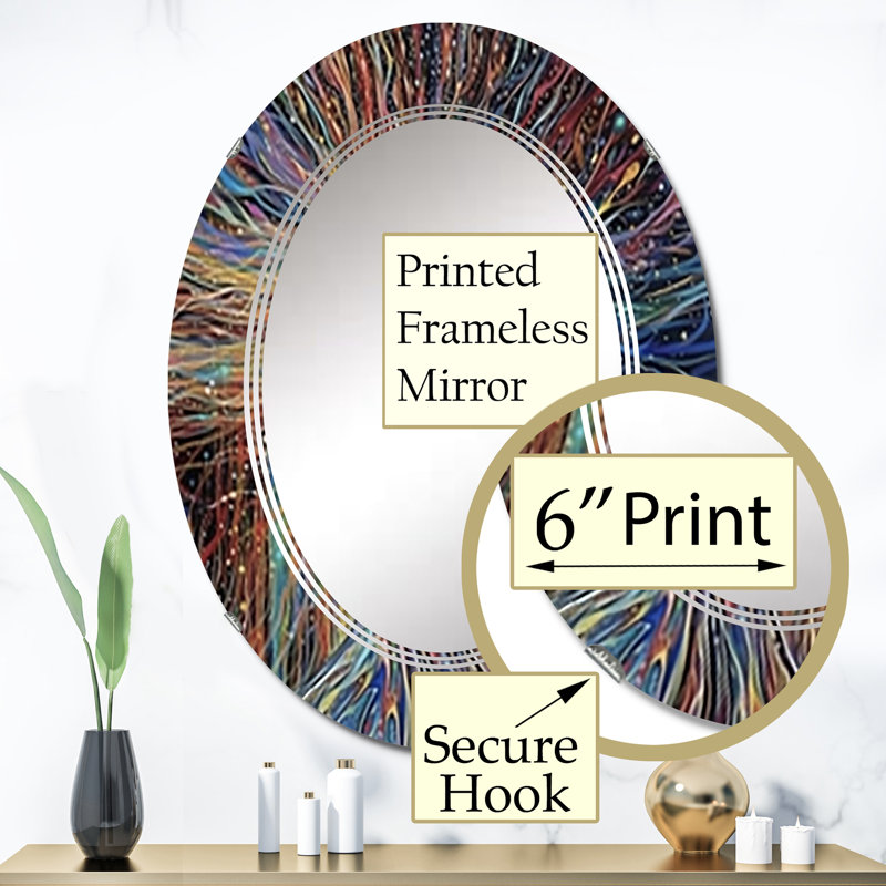 Miroir mural Wobana, 36 po x 24 po
