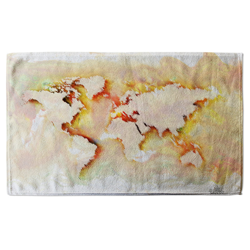 Navey Polyester Shower Curtain Set
