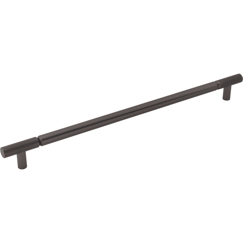 Prestwick Bar Appliance Pull, Ash Gray, 18" Center To Center