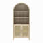 Armoire de rangement arquée