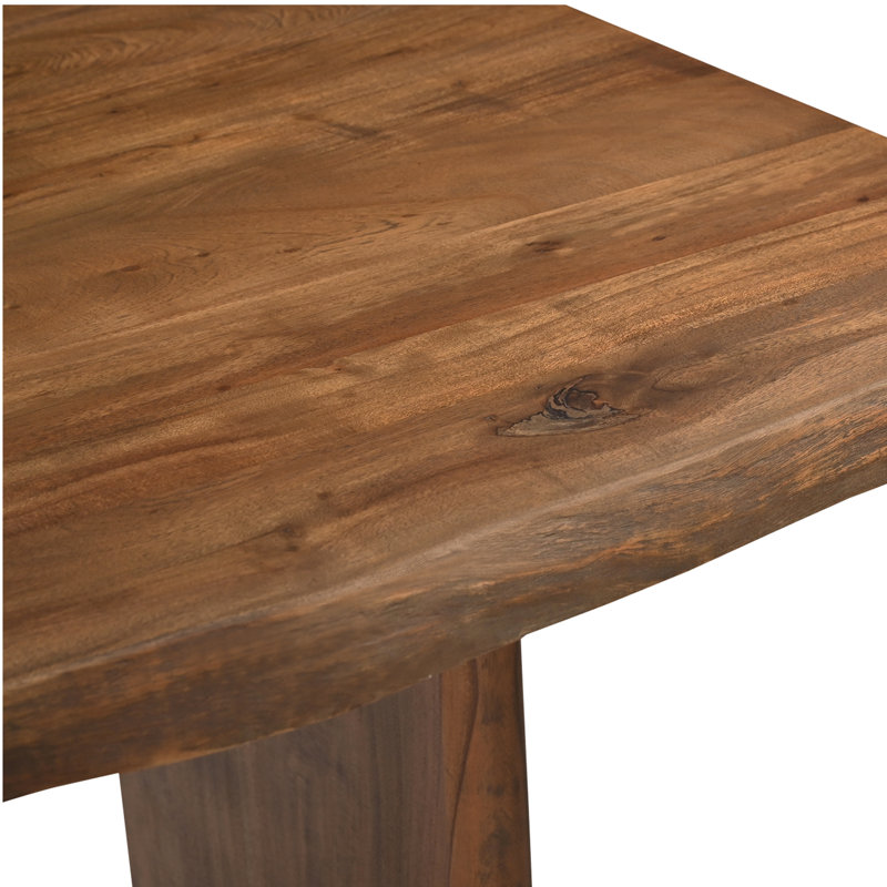 Lila Large Dining Table Brown, 30" H x 98" L x 40" W