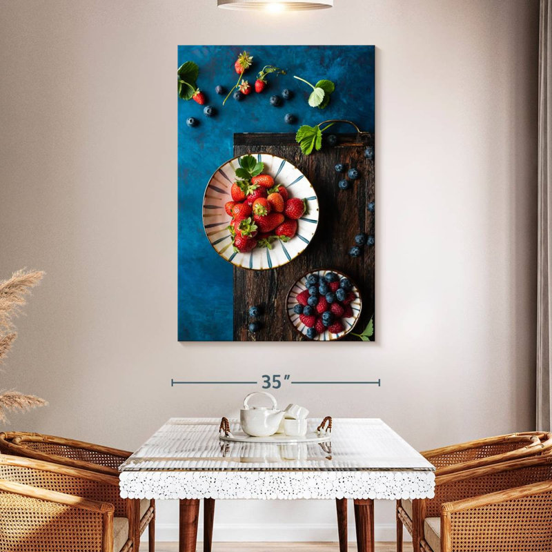 Yarlin Mixed Berries, 51" H x 34" W