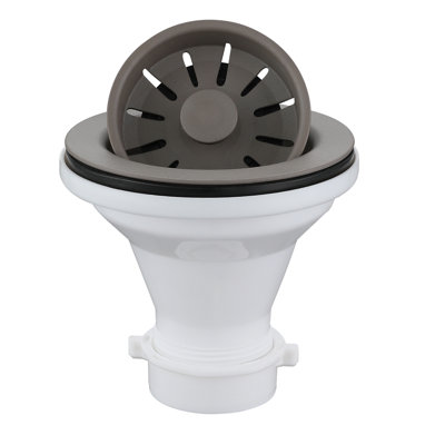 Karran 3-1/2 In. Kitchen Sink Basket Strainer