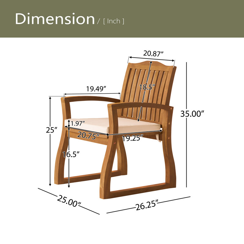 FAUTEUIL EN BOIS KD