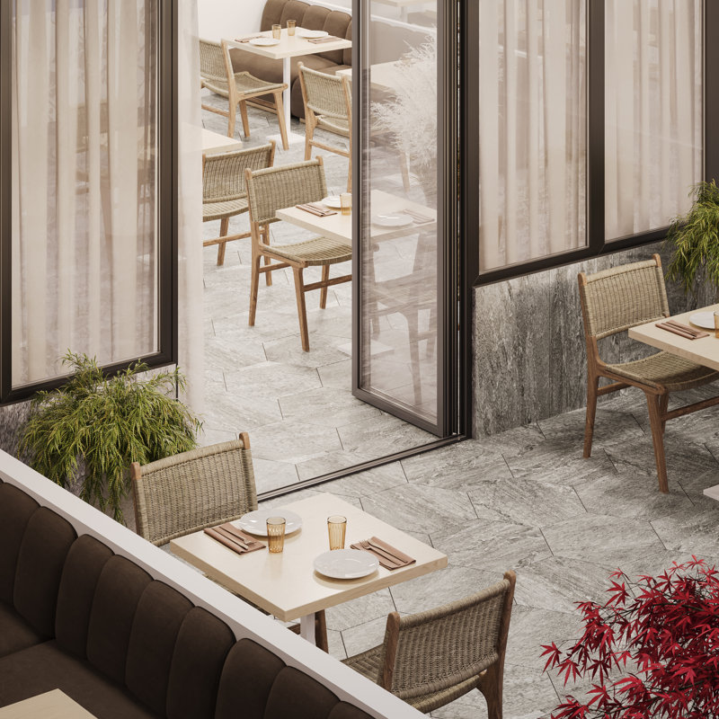 Stonewell 19,08 po X 22,04 po Carreau de plancher et de mur en porcelaine hexagonale mate (12,91 pieds carrés / caisse)