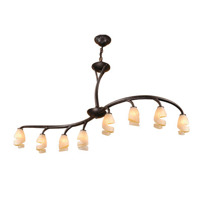 Kleinman 8 - Light Shaded Chandelier
