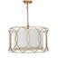 Luminaire suspendu tambour unique à 1 lumière Chamis