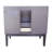 Esmeyer 37'' Single Bathroom Vanity with Carrara Marble Top