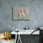  «Pampas Grasses On Gray» par Danhui Nai, art mural sur toile
