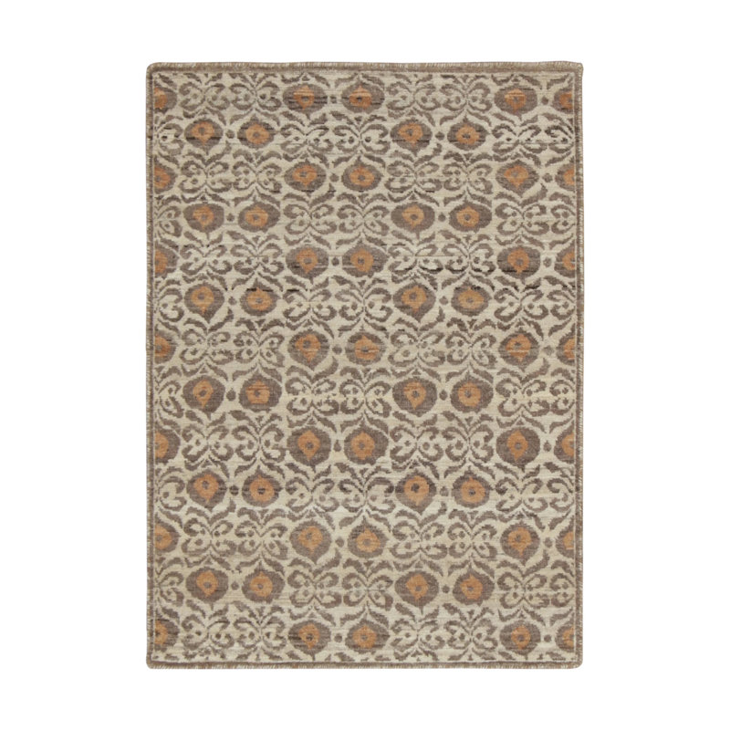 Handmade Wool Floral Area Rug