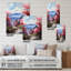 Art asiatique majestueux Mont Fuji III - Art asiatique, art mural acrylique sur verre-101507361