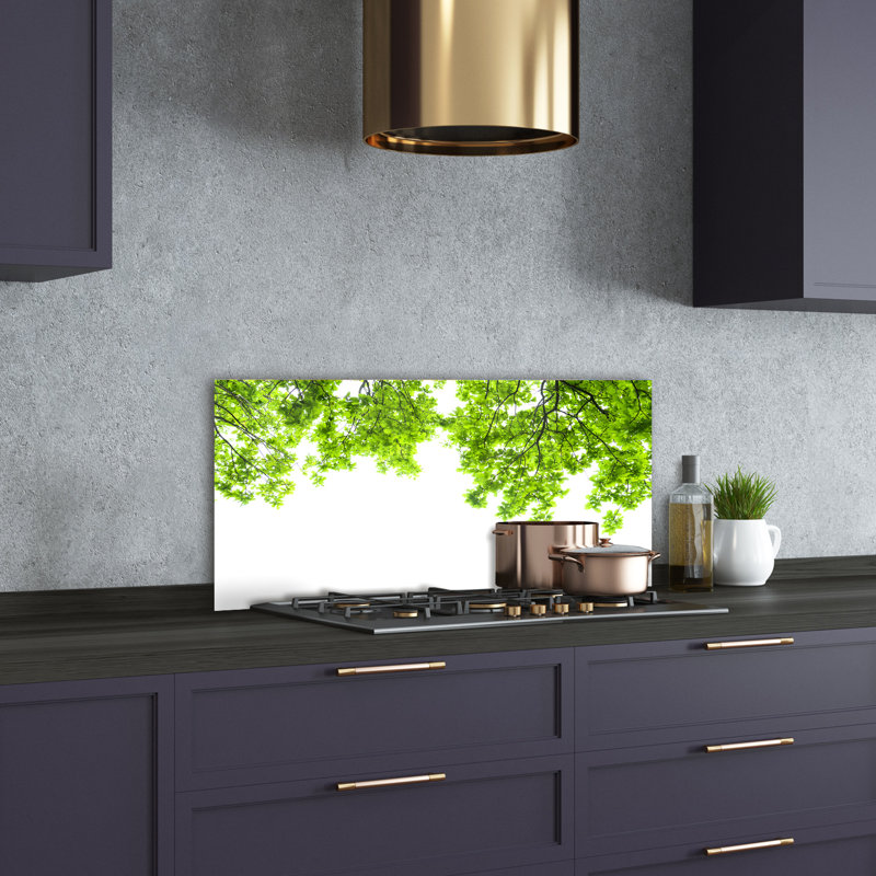 Lisabeta 50cm W x 100cm L Glass Peel and Stick Panel