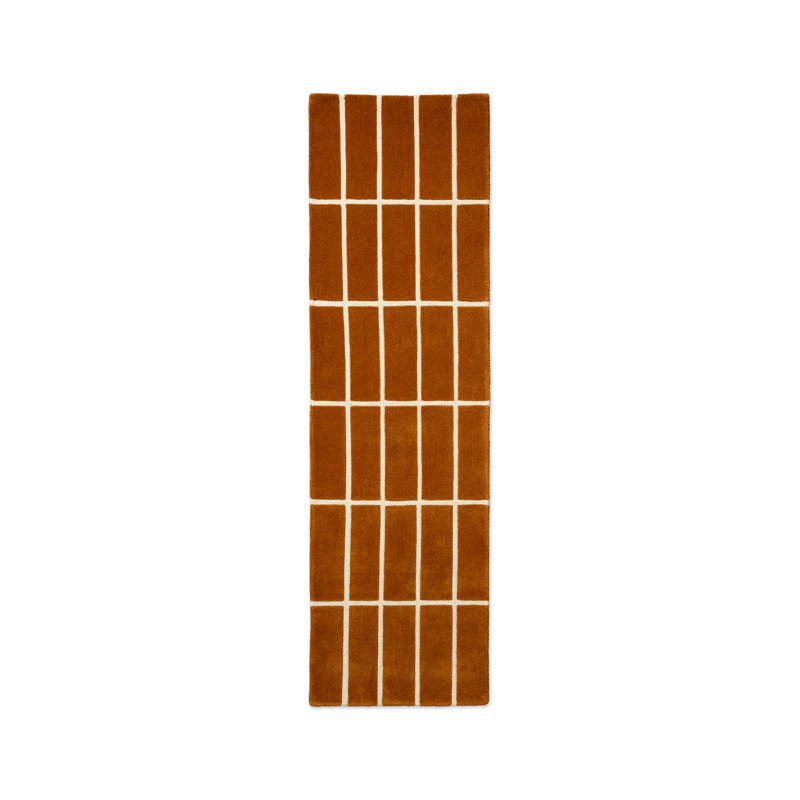 Tiiliskivi Green | 132907, Runner 2' x 8', Brown