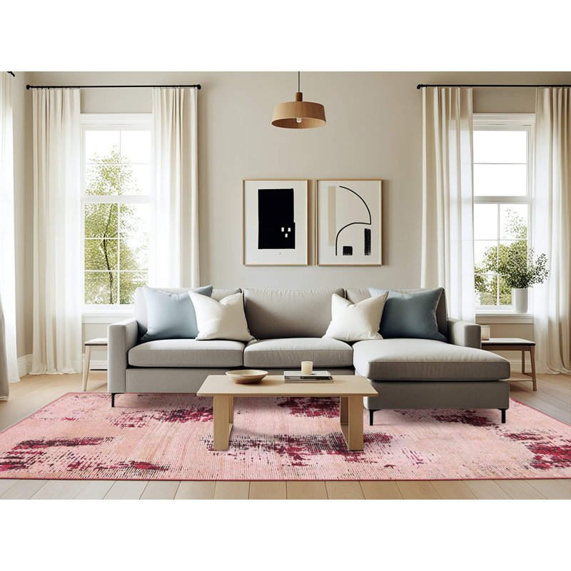Tapis abstrait moderne 749, Rectangle 6 pi x 9 pi