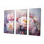 Ensemble de salon art mural pivoines roses et blanches I-107737082-107737087