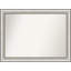 Miroir mural de salle de bain non biseauté 23,25 po x 29,25 po Salon Argent-1498006411