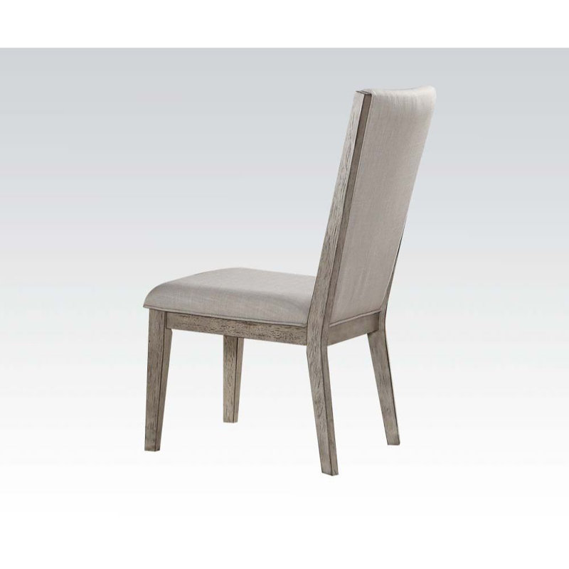 Gray Oak Extendable Dining Table Set with 12 Chairs
