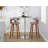Gardenia Swivel Upholstered Counter Stool-93570901