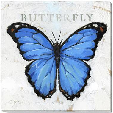 Red Barrel Studio® Butterfly I On Canvas by Mark Ashkenazi Print & Reviews