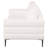Marasia Chenille Upholstered Track Arm Sofa Ivory