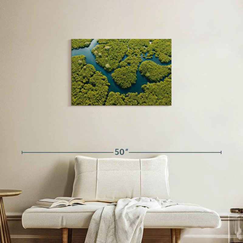 Alvord Lush Siargao Mangrove Forest, H 20 po x l 30 po