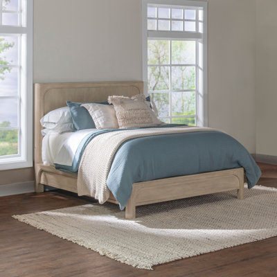 Izzo 55-Inch Queen Panel Bed Weathered Mango