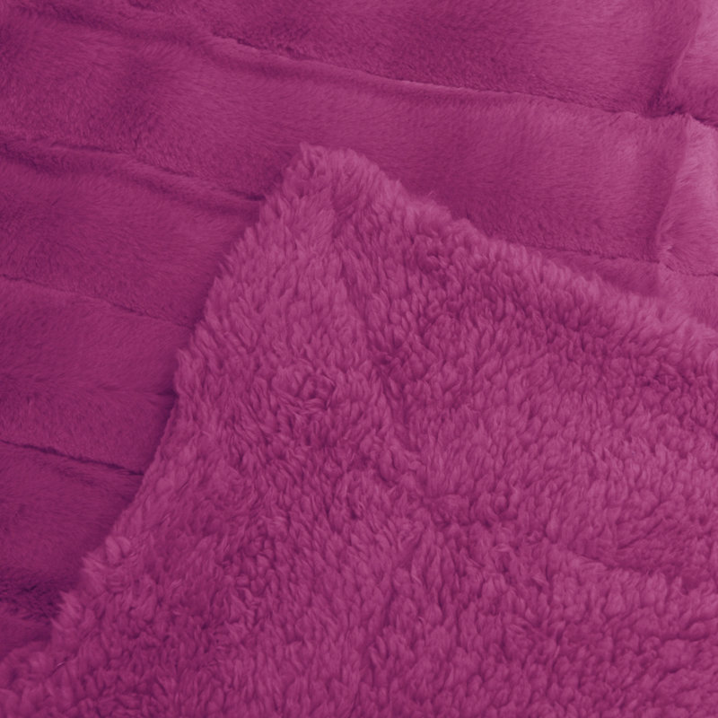 Knitted Throw Blanket, 299.7cm W x 241.3cm L, Grey Down