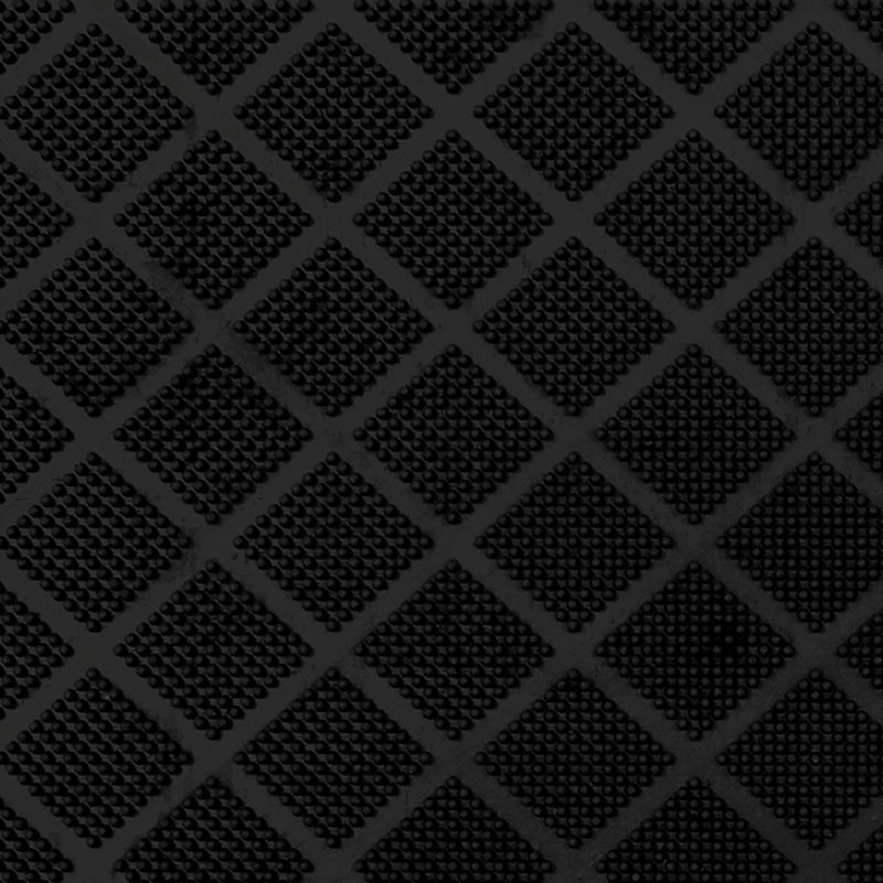 Non-Slip Geometric Outdoor Doormat
