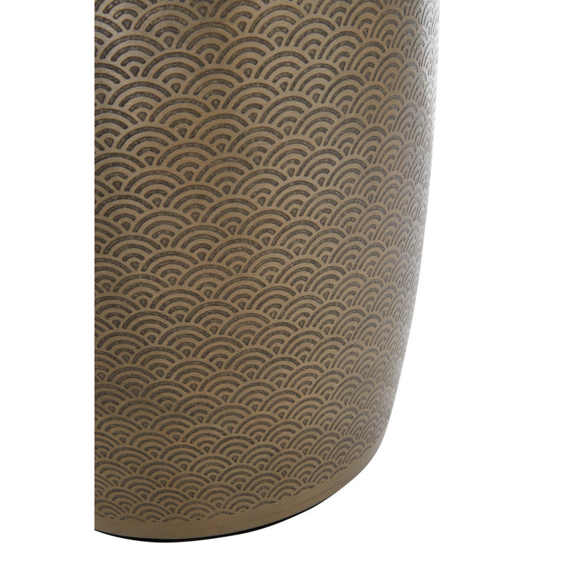 Shauna Aluminum Open Waste Bin