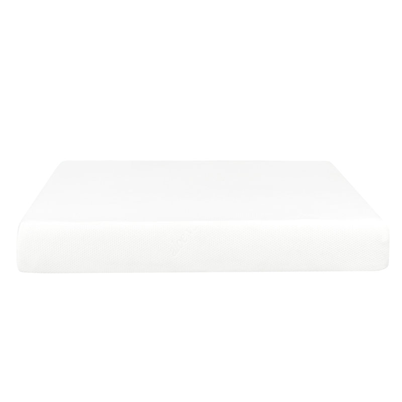 Matelas moelleux en mousse viscoélastique gélifiée, housse double avec aloès pour une nuit de détente, soutien de 6 po et soulagement de la chaleur de 2 po, installation facile compressée, taille de chambre à coucher moderne, housse en mousse, po