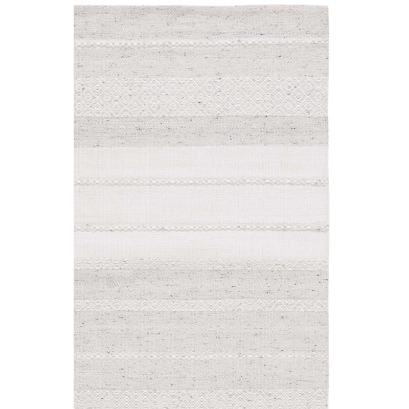 Kilim Hand Woven Pet Striped Rug, Rectangle 6' x 9'