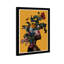 «People and Portraits Floral Views», impression sur papier jaune moderne sur papier-60877917
