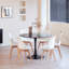 Metal Base Dining Table-994685814