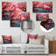 Décoration murale flamant rose Elegance in Pink III - Animaux-375365728