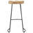 Bar Stool Bar Seat Counter Height Island Stool for Pub Solid Mango Wood-2038099332