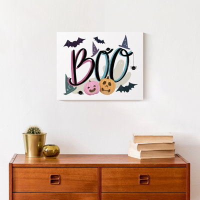 Boo, reproduction d'icônes sur toile