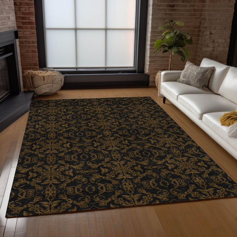 Tapis intérieur / extérieur Mahaney, Rectangle 8 pi x 10 pi