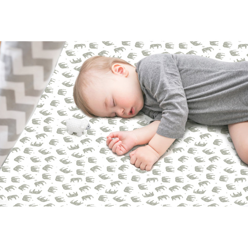 Mini-draps-housses pour lit de bébé Nahua