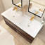 Meuble-lavabo double 47,6 po Neer