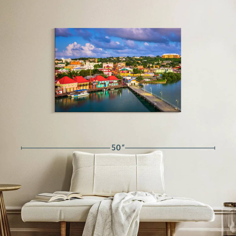 Gillard Bridge To Saint John's, 26" H x 39" W