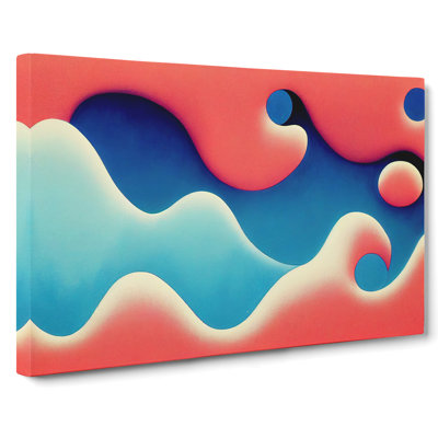 Rare Abstract - Wrapped Canvas