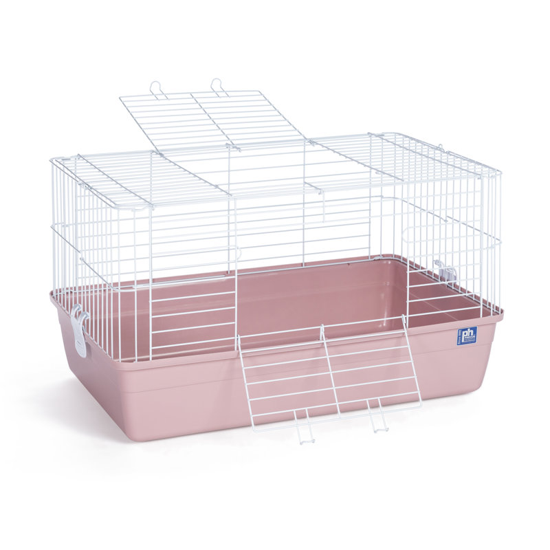Cage pour petits animaux Niehaus, H 15,75 po x l 17,25 po x L 27,25 po, Rose