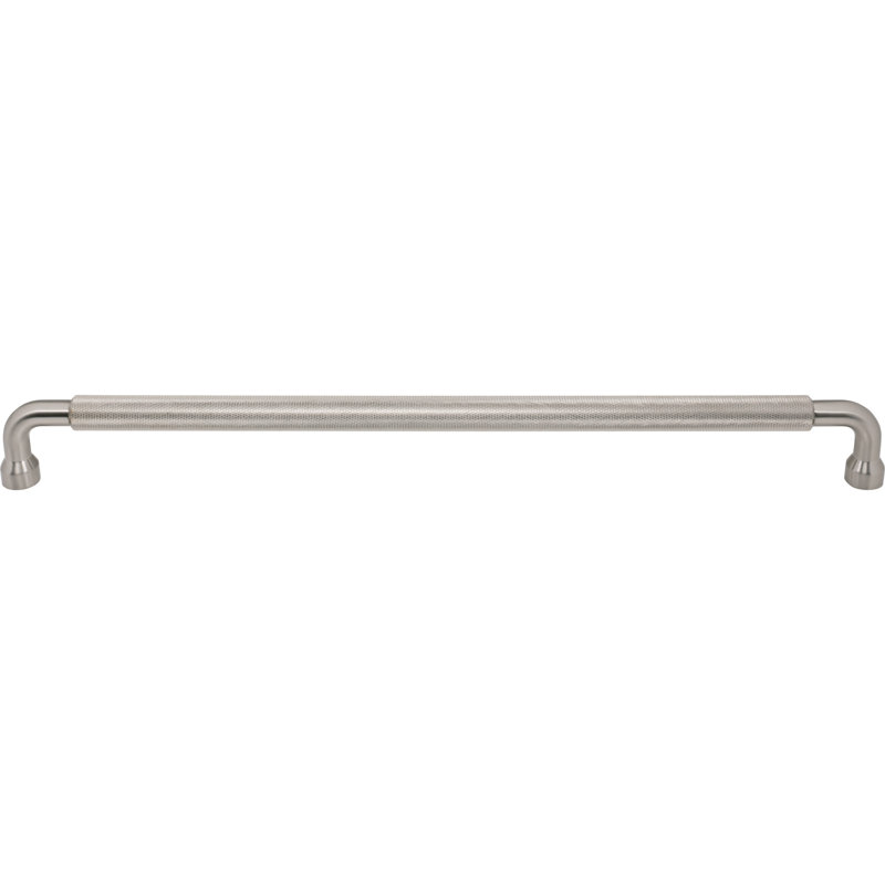Burnham Bar Pull, Polished Chrome, 3 3/4" Center To Center